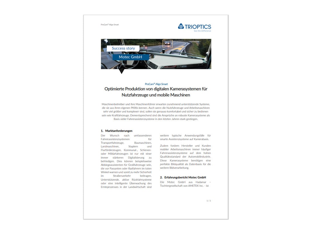 Success Story Motec GmbH